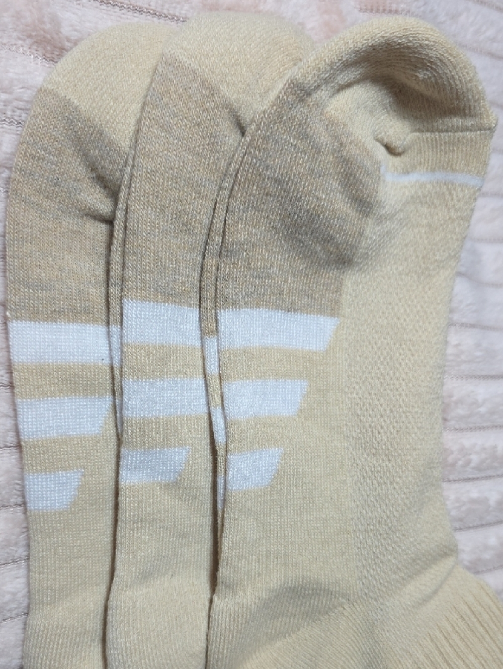 Adidas Ribbed Athletic Crew Socks - Picture 4 of 4